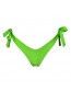 Slip Fiocco Seta Lime