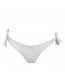 Slip Fiocco Cristal White