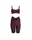 Cord-Set Yara Short Dark Chocolate