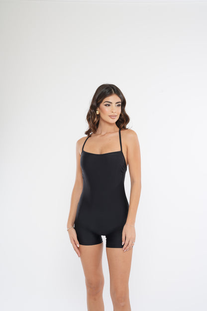 Myla Jampsuit Short Black